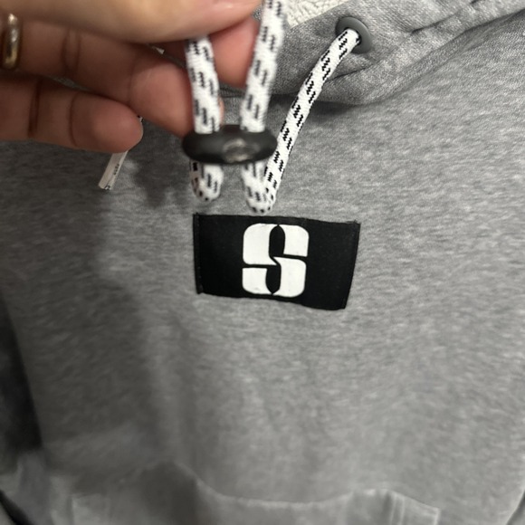 ✅Nike Sabrina Fleece Basketball Hoodie Platinum XS Extra Small Grey‎ Hoodie - Picture 7 of 8